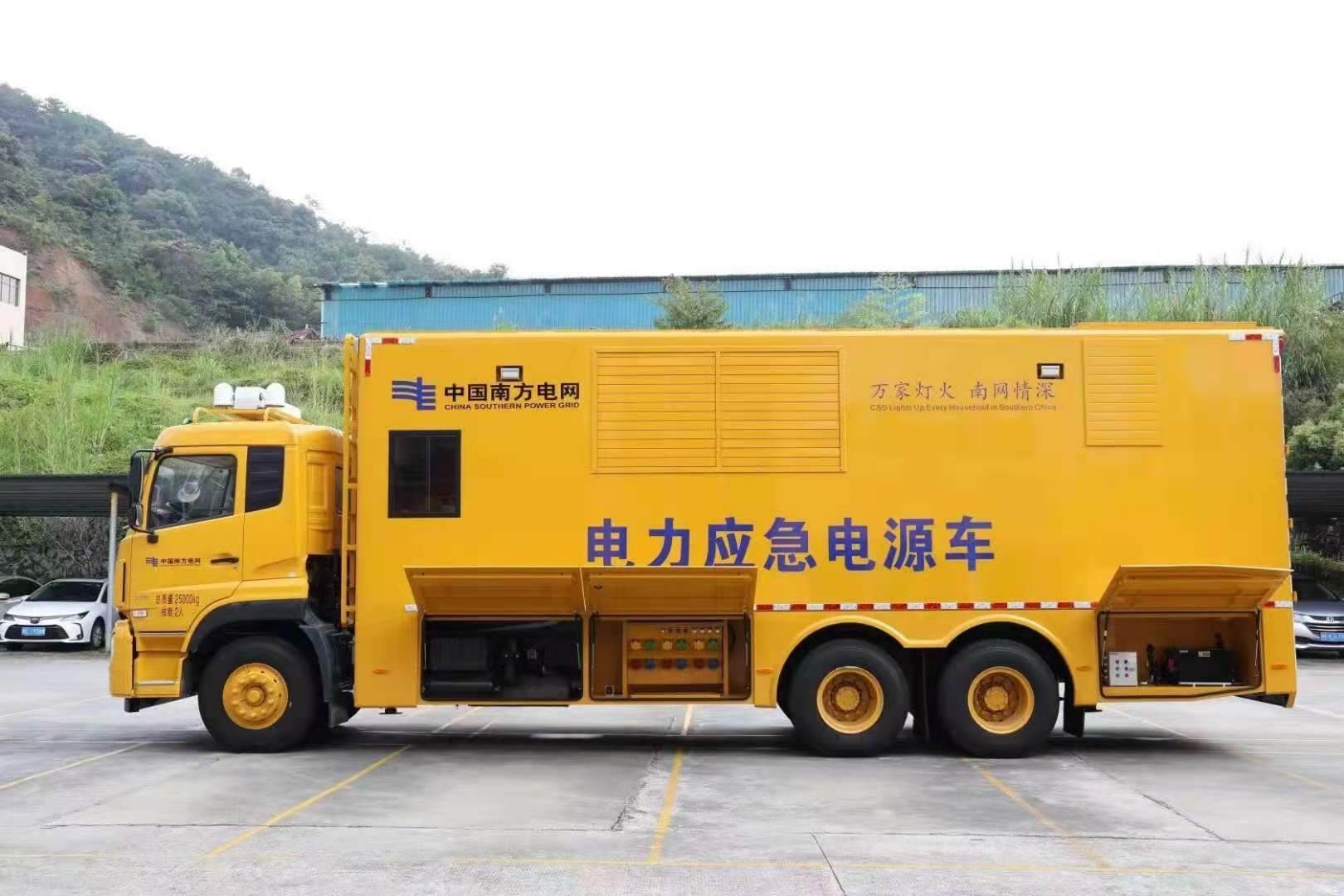 卢龙安康大型柴油发电机发电车UPS电源出租租赁